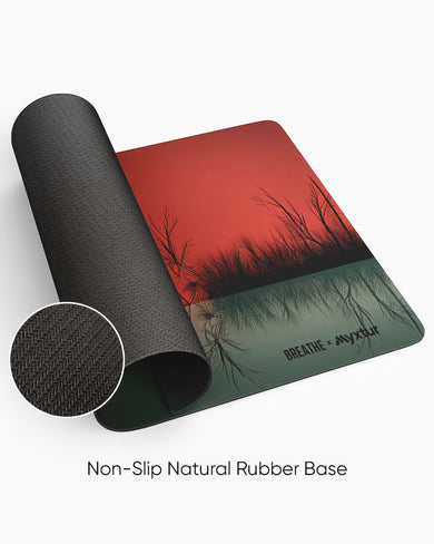 Serenade of Silence [BREATHE] Panaroma Desk Mat