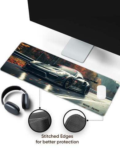 Thundering Roadster [BREATHE] Panaroma Desk Mat