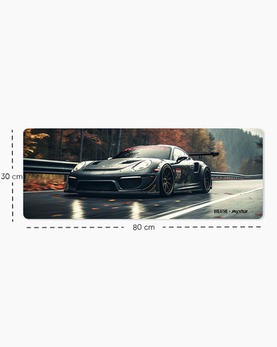 Thundering Roadster [BREATHE] Panaroma Desk Mat