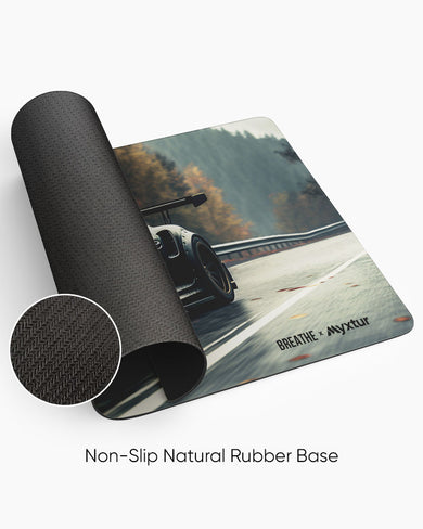 Thundering Roadster [BREATHE] Panaroma Desk Mat