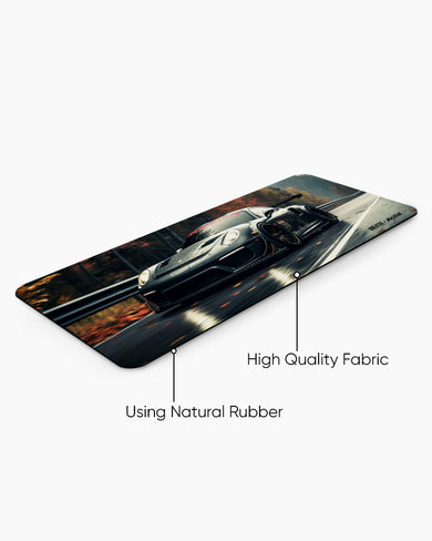 Thundering Roadster [BREATHE] Panaroma Desk Mat
