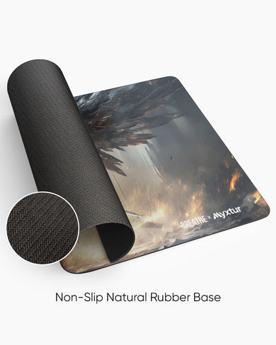 Epic Boss Fight[BREATHE] Panaroma Desk Mat