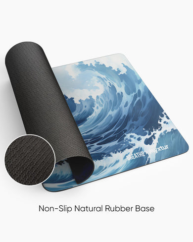 Oceanic Tempest [BREATHE] Panaroma Desk Mat