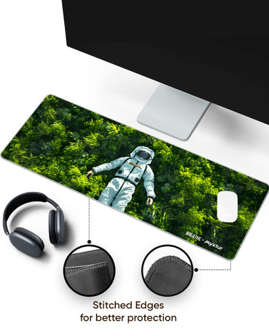Space Suit Siesta [BREATHE] Panaroma Desk Mat
