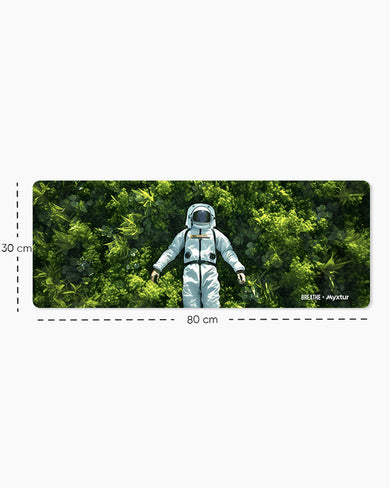 Space Suit Siesta [BREATHE] Panaroma Desk Mat