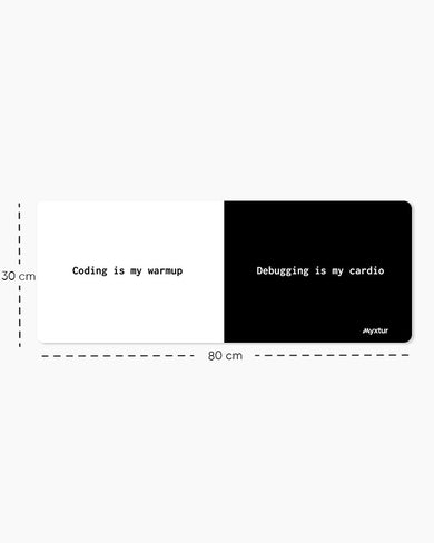 Code Cardio Panaroma Desk Mat