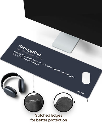 Detective Debugger Panaroma Desk Mat