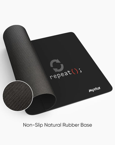 Eat Code Sleep Panaroma Desk Mat