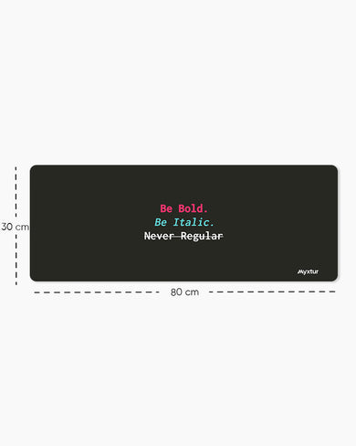 Never Regular Panaroma Desk Mat