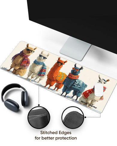 Shades and Wraps [BREATHE] Panaroma Desk Mat