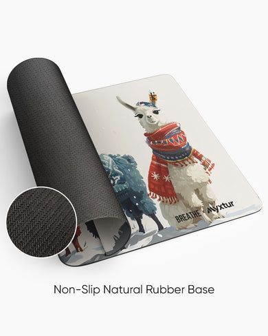 Shades and Wraps [BREATHE] Panaroma Desk Mat