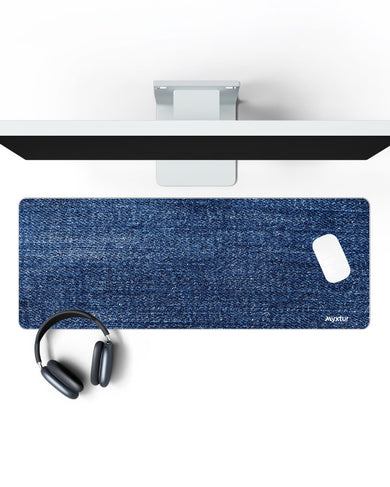 Blue Jean Bliss Panaroma Desk Mat