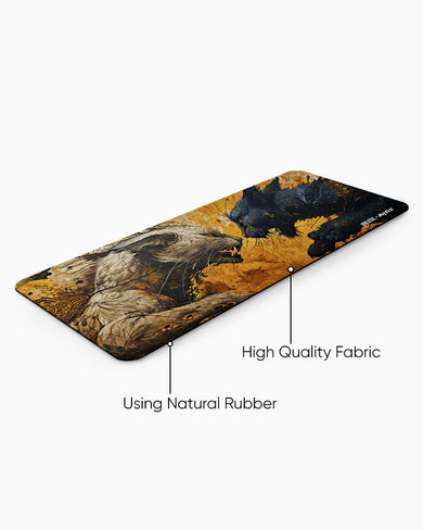 Clash of Claws [BREATHE] Panaroma Desk Mat