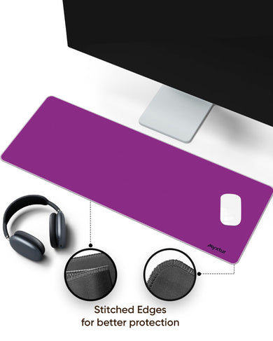 Deep Orchid Panaroma Desk Mat