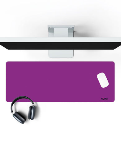 Deep Orchid Panaroma Desk Mat