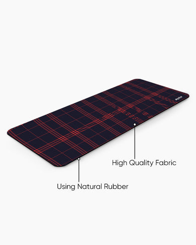 Maritime Checks Panaroma Desk Mat