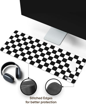 Royal Checkmate Panaroma Desk Mat Stitched 1