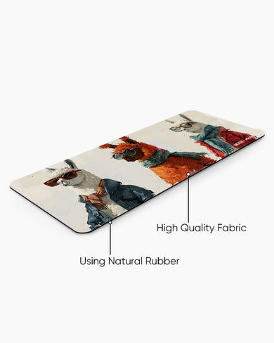 Sunglasses Squad [BREATHE] Panaroma Desk Mat