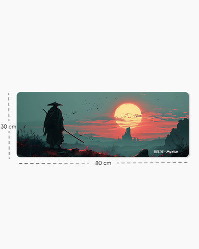 Twilight Guardian [BREATHE] Panaroma Desk Mat