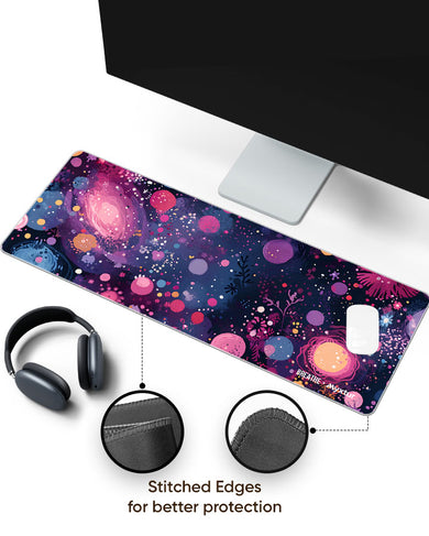 Universe Unveiled [BREATHE] Panaroma Desk Mat