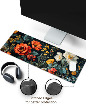 Whispering Meadow [BREATHE] Panaroma Desk Mat Stitched 1