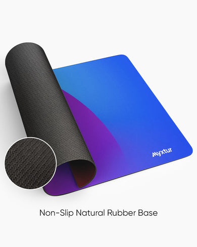 Crimson Cobalt Blend Panaroma Desk Mat