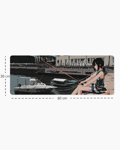 Dock Damsel Panaroma Desk Mat