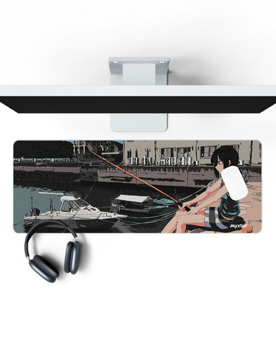 Dock Damsel Panaroma Desk Mat
