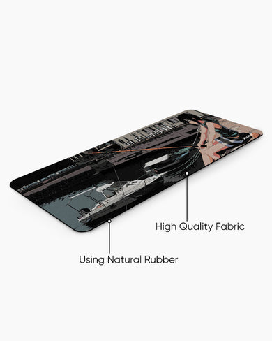 Dock Damsel Panaroma Desk Mat