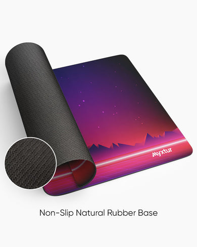 Electric Sunset Panaroma Desk Mat