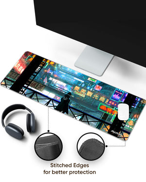 Electric Vigil Panaroma Desk Mat Stitched 1