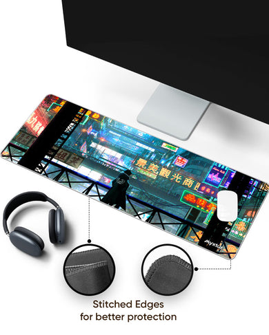 Electric Vigil Panaroma Desk Mat