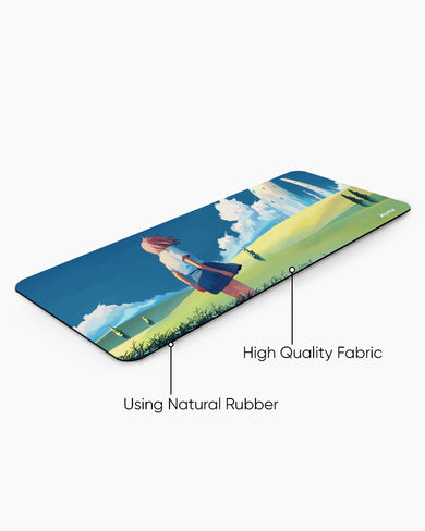 Meadow Maiden Panaroma Desk Mat