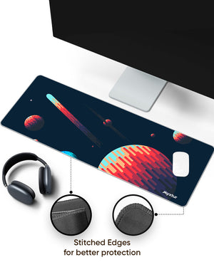 Planet Passage Panaroma Desk Mat Stitched 1