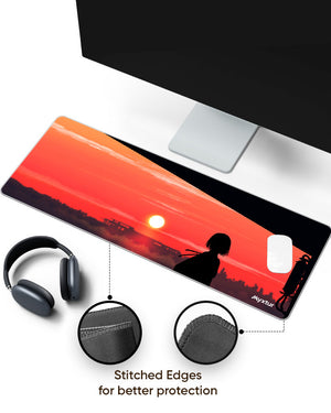 Red Ronin Wanderer Panaroma Desk Mat Stitched 1