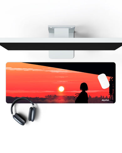 Red Ronin Wanderer Panaroma Desk Mat