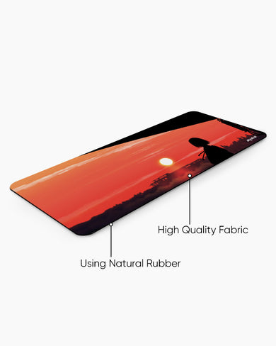 Red Ronin Wanderer Panaroma Desk Mat
