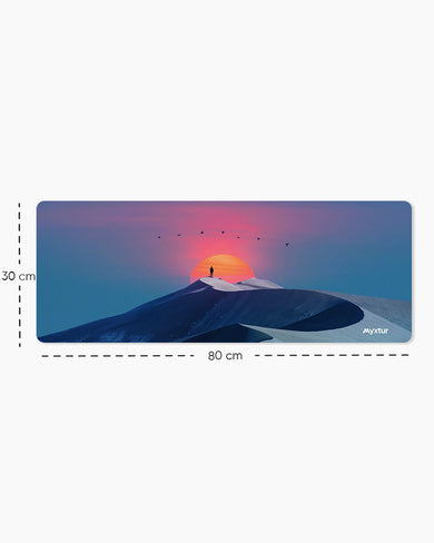 Solace in Sand Panaroma Desk Mat