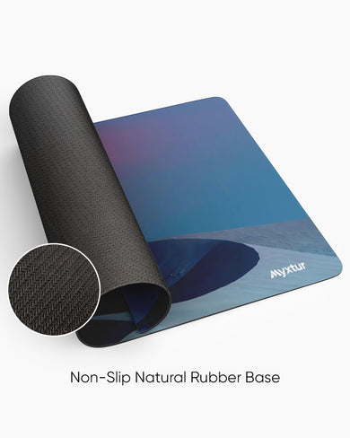 Solace in Sand Panaroma Desk Mat