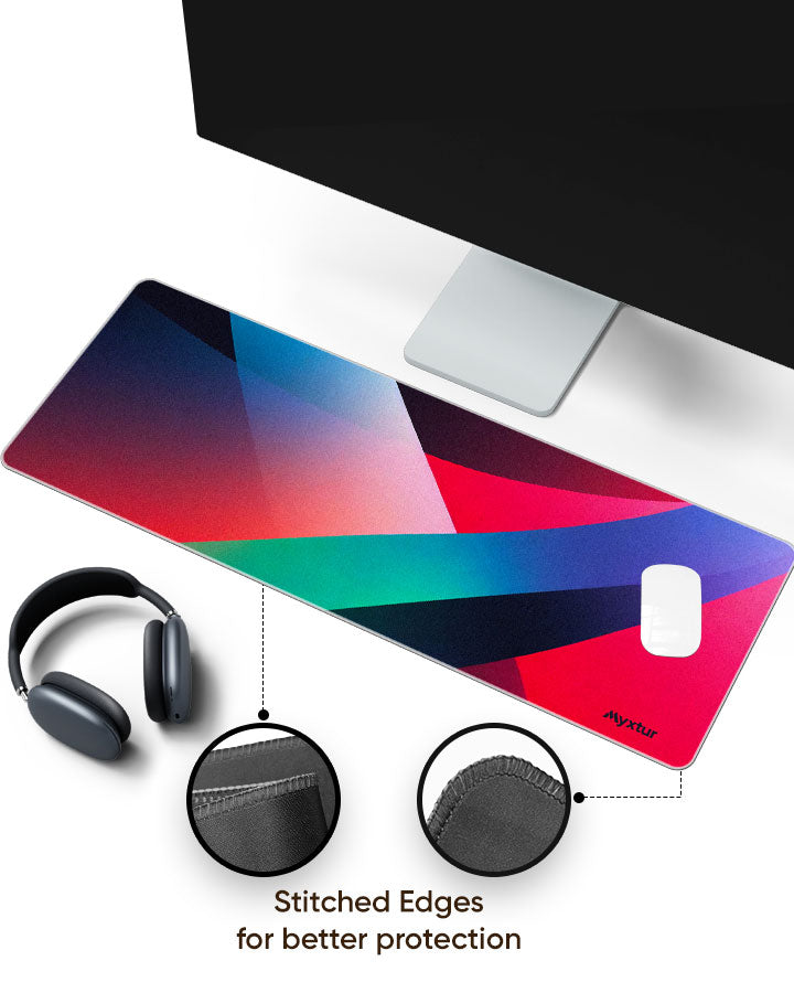 Spectrum Stream Panaroma Desk Mat – Myxtur