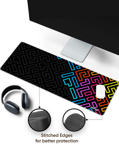 Tetris Palette Panaroma Desk Mat