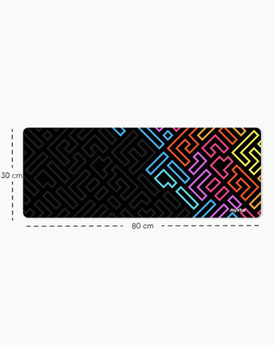 Tetris Palette Panaroma Desk Mat