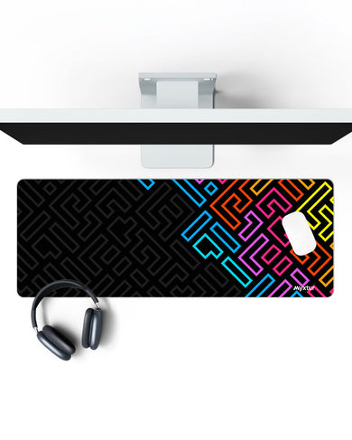 Tetris Palette Panaroma Desk Mat