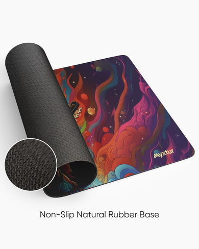 Trippy Hendrix Panaroma Desk Mat
