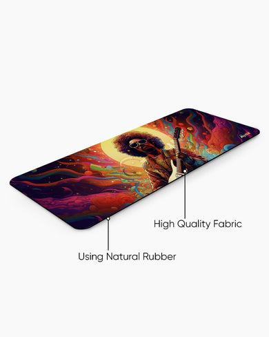 Trippy Hendrix Panaroma Desk Mat