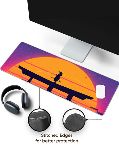 Samurai at the Gate Panaroma Desk Mat