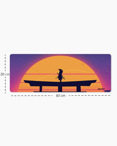 Samurai at the Gate Panaroma Desk Mat