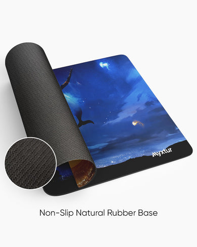 Dream Cliffs Panaroma Desk Mat