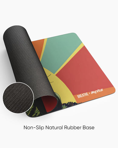 Catijuana [BREATHE] Panaroma Desk Mat