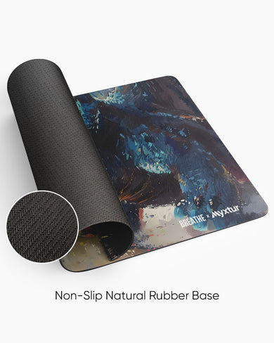 Dreams against Reality [BREATHE] Panaroma Desk Mat